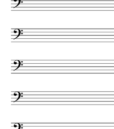 Bass Clef preview - Click to view PDF